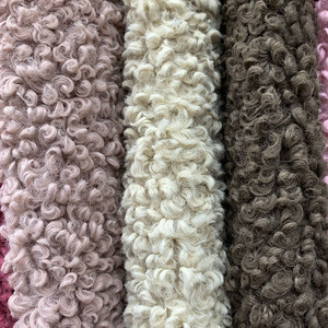 Soft Heavyweight <strong>100</strong>% <strong>Polyester</strong> Velvet <strong>Fabric</strong> Circle <strong>Sherpa</strong> Fleece <strong>Fabric</strong> for Coat Doll Blanket - Product Image 5