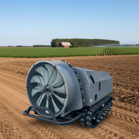 Pulvérisateur agricole intelligent autopropulsé sans pilote JaFu à chenilles, haute efficacité, moteur de véhicule de pulvérisation de pesticides, télécommande 500m