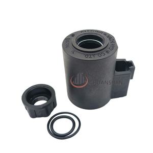 Pieza de excavadora 14550884 14550883 14527267 para Volvo EC55 210B/240B/290B núcleo de válvula de bobina de válvula solenoide de bloqueo de seguridad piloto - Product Image 3