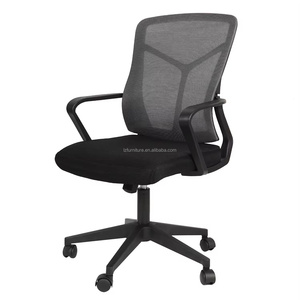 Professional Executive <b>Office</b> Chair with Ergonomic Mesh Design Modern Fabric PU Factory-<b>Adjustable</b> Height for Computer <b>Desk</b> - Product Image 2