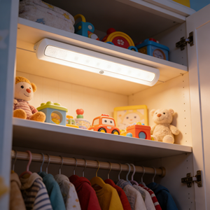 Luces LED Recargables con Sensor de Movimiento para Debajo del Gabinete, Diseño Moderno para Dormitorio, Cocina, Armarios, Venta al por Mayor OEM - Product Image 3