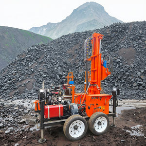 हाइड्रोलिक डीजल पोर्टेबल बोरहोल पानी अच्छी तरह से ड्रिलिंग रिग मशीन खदान ड्रिलिंग रिग - Product Image 1