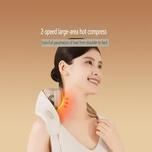 เครื่องนวดไหล่และคอ Mk5 Momoda เครื่องนวดหลังคอและคอสี่เหลี่ยมคางหมูเครื่องนวดหลังกระดูกสันหลังส่วนคอสำหรับดูแลผู้ใหญ่ - Product Image 3