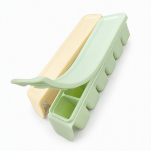 Moule en silicone créatif en forme de cœur pour DIY, sans BPA, réutilisable, pour les collations de fruits maison pour bébés - Product Image 4