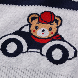 Suéteres y Pullovers de Jacquard con Diseño de Oso para Niños de 2 a 7 Años - Product Image 4