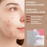 Patch hydrocolloïde personnalisé pour acné corps nez patchs pour boutons à l'acide salicylique produits imperméables contre l'acné au collagène