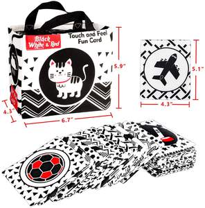 24 Tarjetas <span class=keywords><strong>de</strong></span> Aprendizaje <span class=keywords><strong>de</strong></span> Alto Contraste <span class=keywords><strong>para</strong></span> Bebés, <span class=keywords><strong>Libros</strong></span> Educativos Tempranos <span class=keywords><strong>de</strong></span> Reconocimiento Visual, Tarjetas <span class=keywords><strong>de</strong></span> Imágenes en Blanco y Negro <span class=keywords><strong>para</strong></span> Bebés - Product Image 6