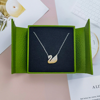 Boîte cadeau de bijoux de mode pour femmes personnalisée, boutique de vente au détail, pendentif géométrique, bracelet, collier, boucles d'oreilles, emballage