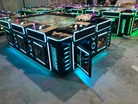 Nouvelle table de jeu de pêche 86 pouces pour 10 joueurs / borne de jeu de pêche