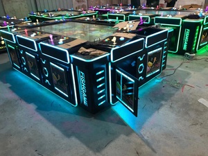 Mới 86 inch 10 người chơi Cá Trò chơi bảng/trò chơi tủ trò chơi câu cá máy - Product Image 3