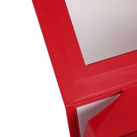 Scatola Regalo Rigida Magnetica di Alta Gamma a Forma di Libro con Finestra in PVC Trasparente, Logo Personalizzato, Imballaggio Ecologico per Abbigliamento e Calzature