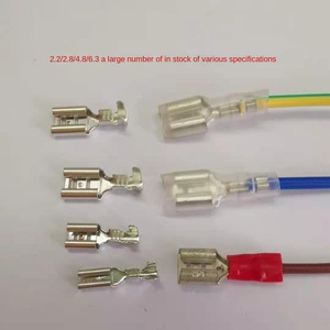 สายรัดเทอร์มินัลแบบกดเย็นทุกชนิดชุดสายไฟตัวเมียสายเคเบิลแบบหนีบ - Product Image 4