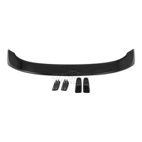 Ailerons de voiture, bonne fabrication, décoration de voiture, plastique ABS, aspect fibre de carbone, 5e génération, aileron arrière universel pour berlines