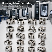 Blocs de collecteurs usinés avec précision, dotés de plusieurs ports et alvéoles filetés pour les systèmes de fluides et de contrôle industriels