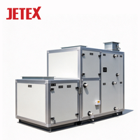 Unité de récupération de chaleur HVAC à haute efficacité, unité de traitement d'air AHU avec échangeur de chaleur pour la ventilation à récupération d'énergie