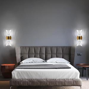 Applique murale LED en acrylique de style moderne, <span class=keywords><strong>lampe</strong></span> murale décorative en fer pour chambre à coucher et salle de lecture - Product Image 6