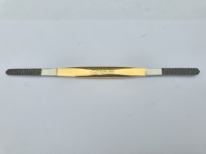 TC rasps สแตนเลสสตีลแบบแมนนวลสองด้านทำจากเงินและทองคุณภาพดี - Product Image 4