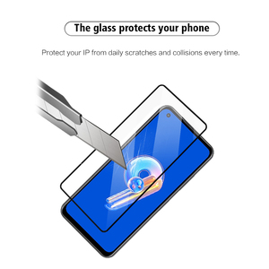 9H 2.5D lụa đầy đủ keo Tempered Glass bảo vệ màn hình cho Asus Zenfone 8 9 lật ROG loạt điện thoại 5 6 5S cuối cùng Pro - Product Image 4