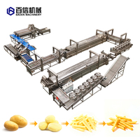 Ligne de production de frites du Henan, approvisionnement direct usine, pour la production de frites et de frites semi-frites