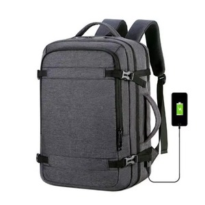 Échantillon gratuit, fabrication sur mesure, vente en gros, sac à dos pour garçon en cuir anti-éclaboussures, sac à dos pour ordinateur portable imperméable pour étudiant. - Product Image 3