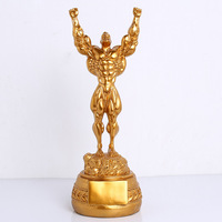 Fabricant Trophées de football de conception professionnelle Trophée de livraison rapide Match de boxe personnalisé Hercules Craft