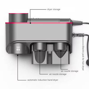 <strong>Hair</strong> <strong>Dryer</strong> Storage <strong>on</strong> Wall for D Ysons Supersonic <strong>Hair</strong> <strong>Dryer</strong> <strong>Stand</strong> with Automatic Induction Hand <strong>Dryer</strong> - Product Image 2