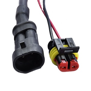 Kunden spezifischer Kabelbaum 2-Wege-Verstärker 1,5mm Serie Super seal wasserdichter elektrischer Stecker 282104-1 282080-1 - Product Image 1