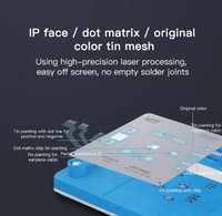 MaAnt Face ID Dot Matrix Projector Repair Fixture Tin Template Pour iPhone X 11 12 13 14 Pro Max BGA Reballing Stencil Platform