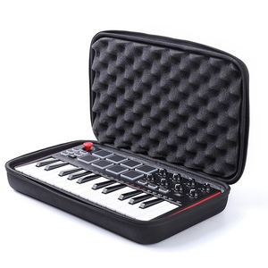 Support de réception <span class=keywords><strong>AKAI</strong></span> <span class=keywords><strong>MPK</strong></span> <span class=keywords><strong>Mini</strong></span>, étui noir, housse de protection, boîte pour clavier, matériau EVA, portable, Chine, MOQ 500 pièces - Product Image 1