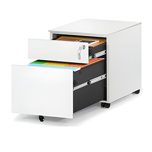 Armoire de classement mobile en acier à 2 tiroirs OEM ODM, armoires de classement verticales en métal avec serrure à clé pour la maison et le <span class=keywords><strong>bureau</strong></span> - Product Image 1