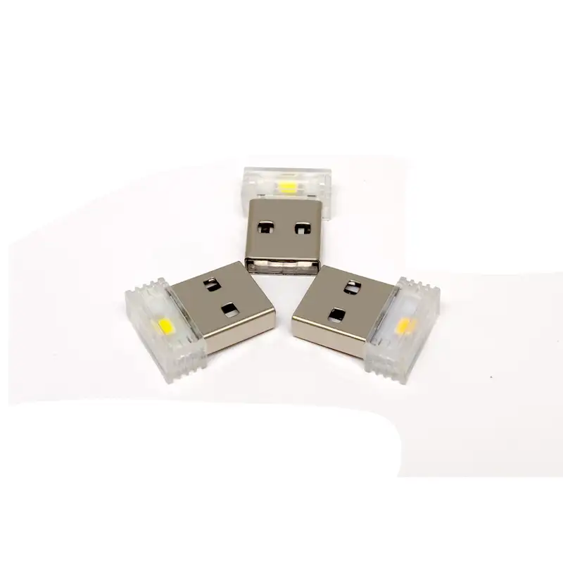 Penjualan Terbaik Lampu Plug Kreatif USB Portabel Mini Terang Hemat Energi Kualitas Tinggi Lampu Malam LED Kecil