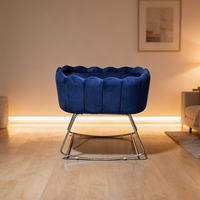 PZCN HOME Lit bébé multifonctionnel à bascule, lit d'appoint, berceau avec décorations capitonnées et matelas amovible lavable