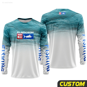 <span class=keywords><strong>เสื้อ</strong></span>ตก<span class=keywords><strong>ปลา</strong></span>ป้องกันแสงแดด UPF50+ ระบายความชื้น แขนยาว ผลิตจากโพลีเอสเตอร์ผสมสแปนเด็กซ์ เหมาะสำหรับการแข่งขัน - Product Image 1