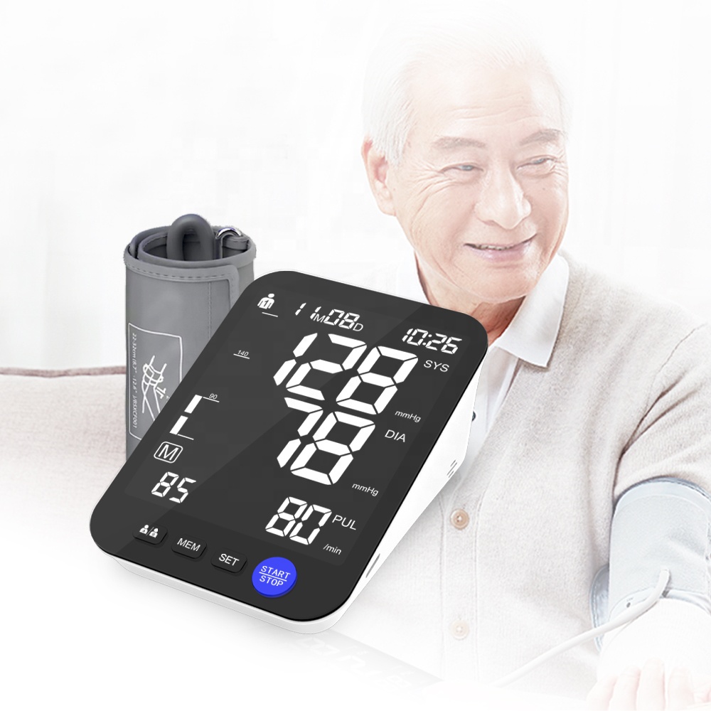 AlphaMed Full Automatic Digital Blood Pressure Monitor Sphygmomanometer Blood Pressure Meter a Blood Pressure Monitor