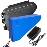 Batterie triangulaire 60V35AH 2000W 3000W pour vélo électrique de montagne, batterie lithium 20Ah 25Ah 30Ah 45AH 48V 52V 72V 60V, pack de batteries triangulaires