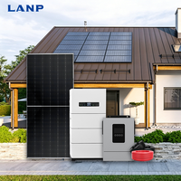 Sistema Híbrido Completo de Energía Solar Fuera de la Red de 20kw, Kit Solar de 25kw, 15kw, 10kw, 8kw, 5kw, Sistema de Energía Solar Residencial y Comercial, Panel Solar