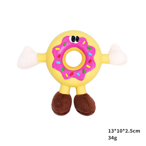 Toptan Pet oyuncak lateks ve peluş kedi köpek düdük Pet ürünleri tasarımı ile çiğneme oyuncağı - Product Image 4