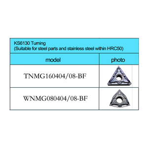 Tungsten Carbide <strong>Inserts</strong> Indexable Turning Tools for Lathe Milling Machine <strong>CNMG</strong> TNMG WNMG DNMG <strong>Inserts</strong> - Product Image 3