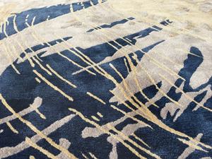 Soggiorno fatto a mano dal Design moderno astratto, camera da <span class=keywords><strong>letto</strong></span>, moquette e <span class=keywords><strong>tappeto</strong></span> della sala da pranzo dalla fabbrica di tappeti cinesi - Product Image 3