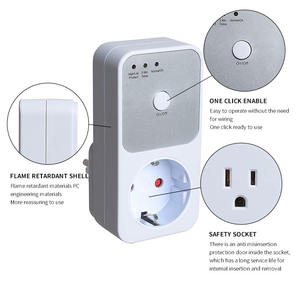 रेफ्रिजरेटर वोल्टेज रक्षक एसी 220v स्टेबलाइजर स्वचालित वृद्धि रक्षक वोल्टेज रिले सॉकेट हमें प्लग विद्युत सुरक्षा - Product Image 5