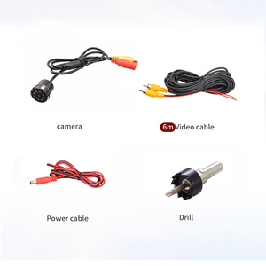 Night Version Rear <strong>Review</strong> <strong>Camera</strong> 8 LEDs 1/4'' CMOS Drill Hole Reversing <strong>Camera</strong> 12V Backup <strong>Camera</strong> for Car <strong>Security</strong> <strong>System</strong>