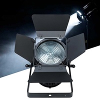 Projecteur vidéo de studio à zoom LED 200W, projecteur Fresnel, éclairage de scène