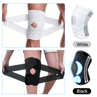 VBOSi 0003 Protection avancée respirant élastique genouillère sport soulagement des blessures soutien course volley-ball ramper douleurs articulaires