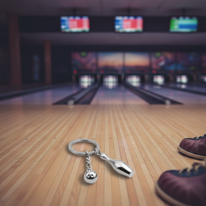 Portachiavi per Auto con Gioco di Bowling, Accessorio Divertente Senza Confezione - Product Image 3