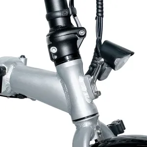 Vélo électrique pliable tout-terrain en aluminium pour femmes, usage urbain quotidien, moteur sans balais 250/500W, batterie au lithium, 40 km/h - Product Image 2
