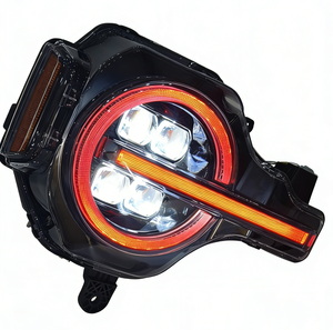 Faro Delantero LED RGB de 4 Lentes <span class=keywords><strong>Amarillo</strong></span> para <span class=keywords><strong>Ford</strong></span> <span class=keywords><strong>Bronco</strong></span> 2021-2025, Actualización de Faro Delantero LED, Accesorios de Luz Delantera - Product Image 2