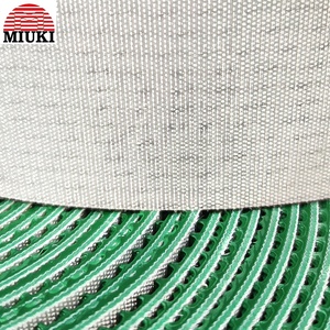 MIYUKI pvc kaba üst konveyör bant <span class=keywords><strong>2</strong></span> kat pvc ve <span class=keywords><strong>2</strong></span> kat kumaş kullanımı ile lojistik sanayi konveyör bant fabrikası - Product Image 2