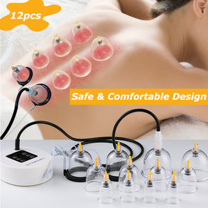 Set de Terapia de Masaje y Ventosas Eléctricas Recargables por USB, Multiventosas y Multifuncional, de Doble Uso Doméstico, para Desintoxicación de Meridianos y Masaje - Product Image 2