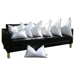 Factory Wholesale Luxury Soft and Fluffy Sofa Cushion insert High Quality Goose down and Feather Pillow insert for bed Sofa