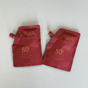 Bolsa de embalaje de loción de perfume de crema cosmética en forma de papel de aluminio laminado con sellado térmico de plástico de impresión personalizada - Product Image 5
